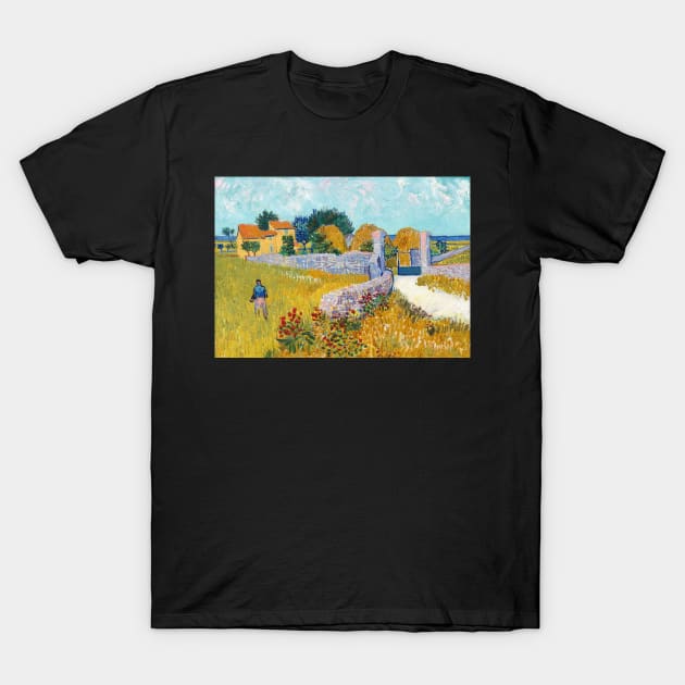 Dutch Farm House print T-Shirt by GourangaStore